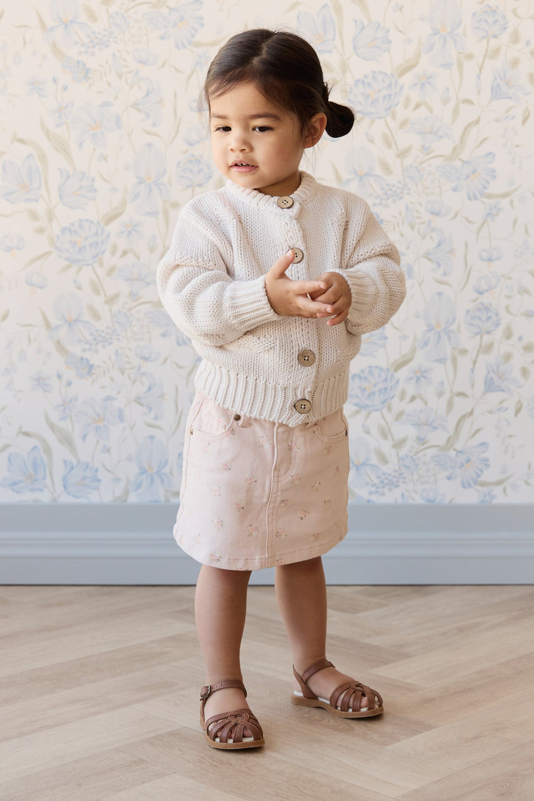 Sienna Cardigan - Parisian Pink Childrens Cardigan from Jamie Kay Australia