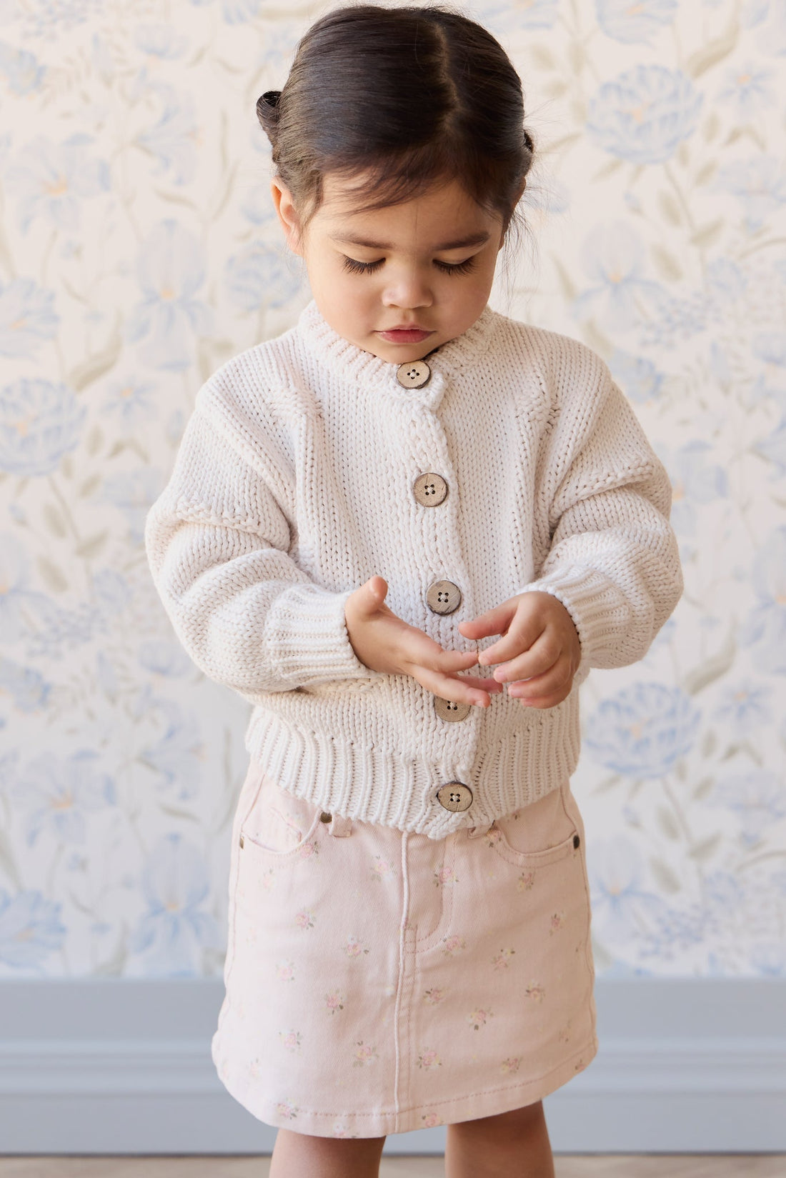 Sienna Cardigan - Parisian Pink Childrens Cardigan from Jamie Kay Australia