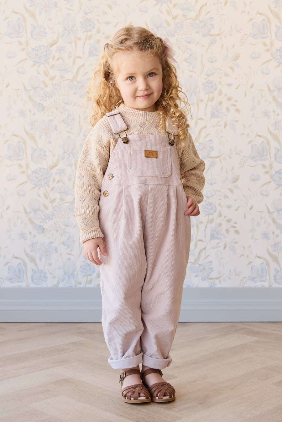 Blair Overall - Violet Tint Childrens Overall from Jamie Kay Australia