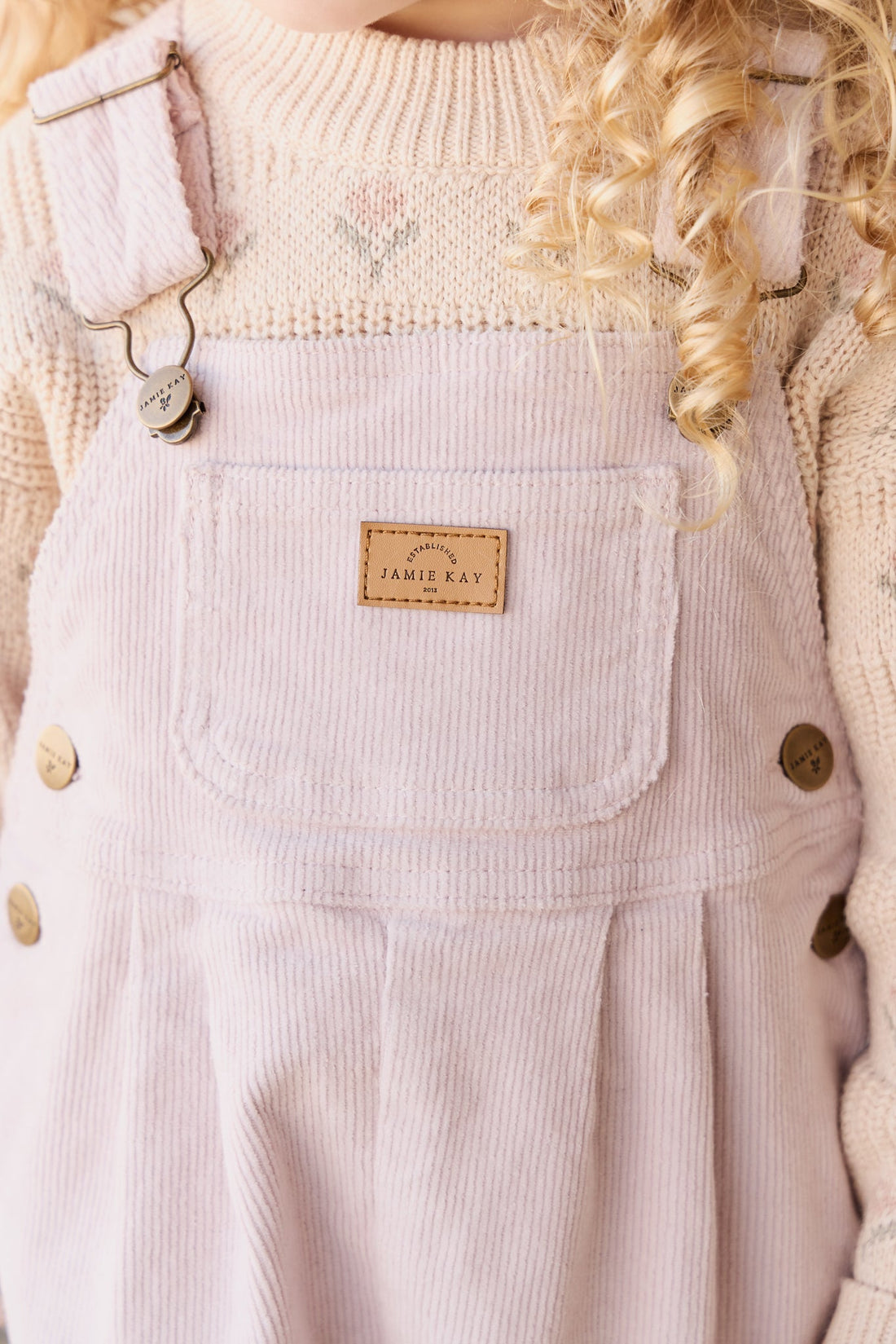Blair Overall - Violet Tint Childrens Overall from Jamie Kay Australia