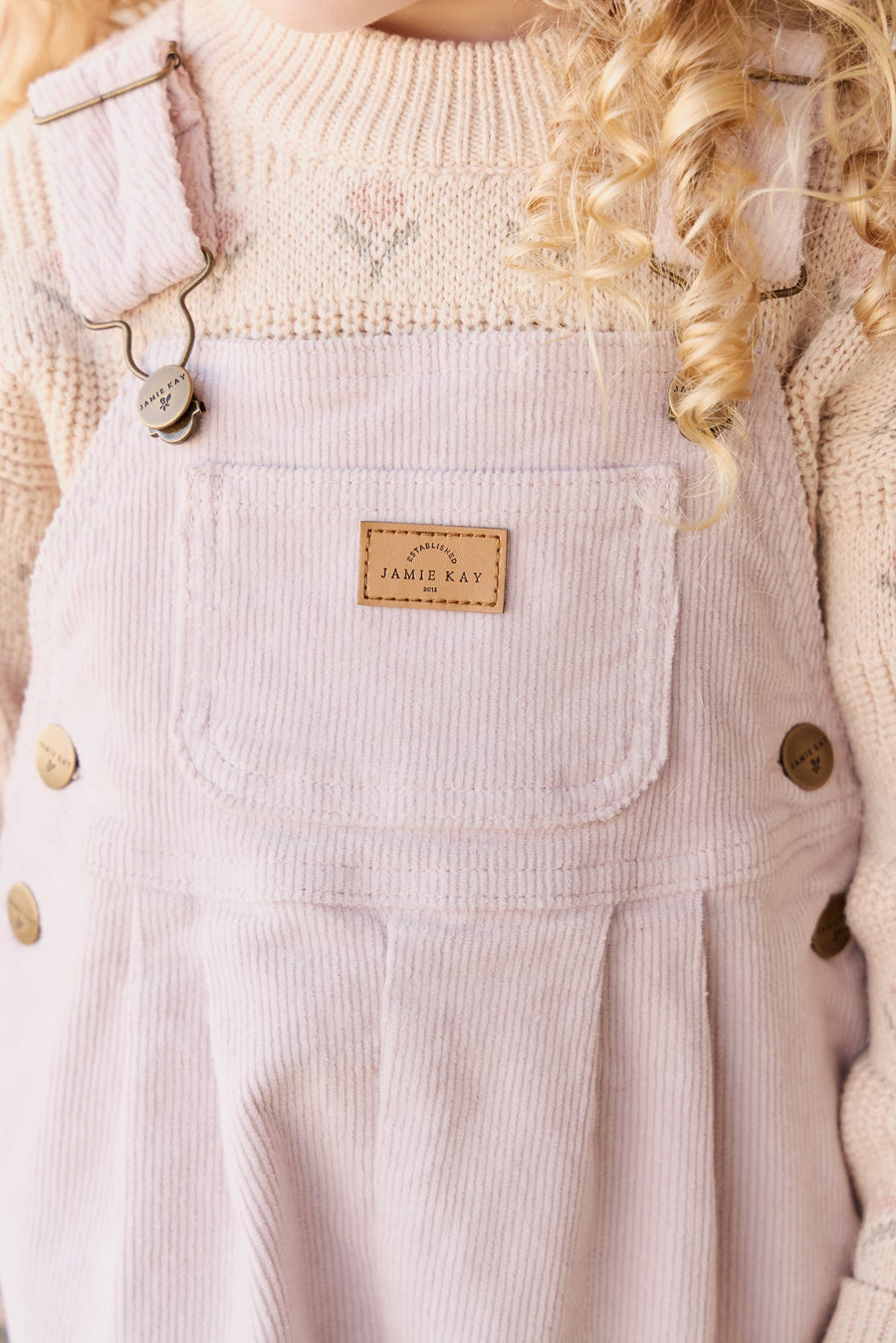 Blair Overall - Violet Tint Childrens Overall from Jamie Kay Australia