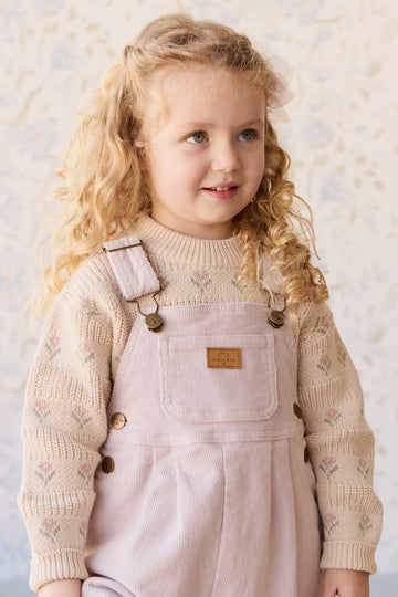 Miranda Jumper - Miranda Light Oatmeal Marle Childrens Jumper from Jamie Kay Australia