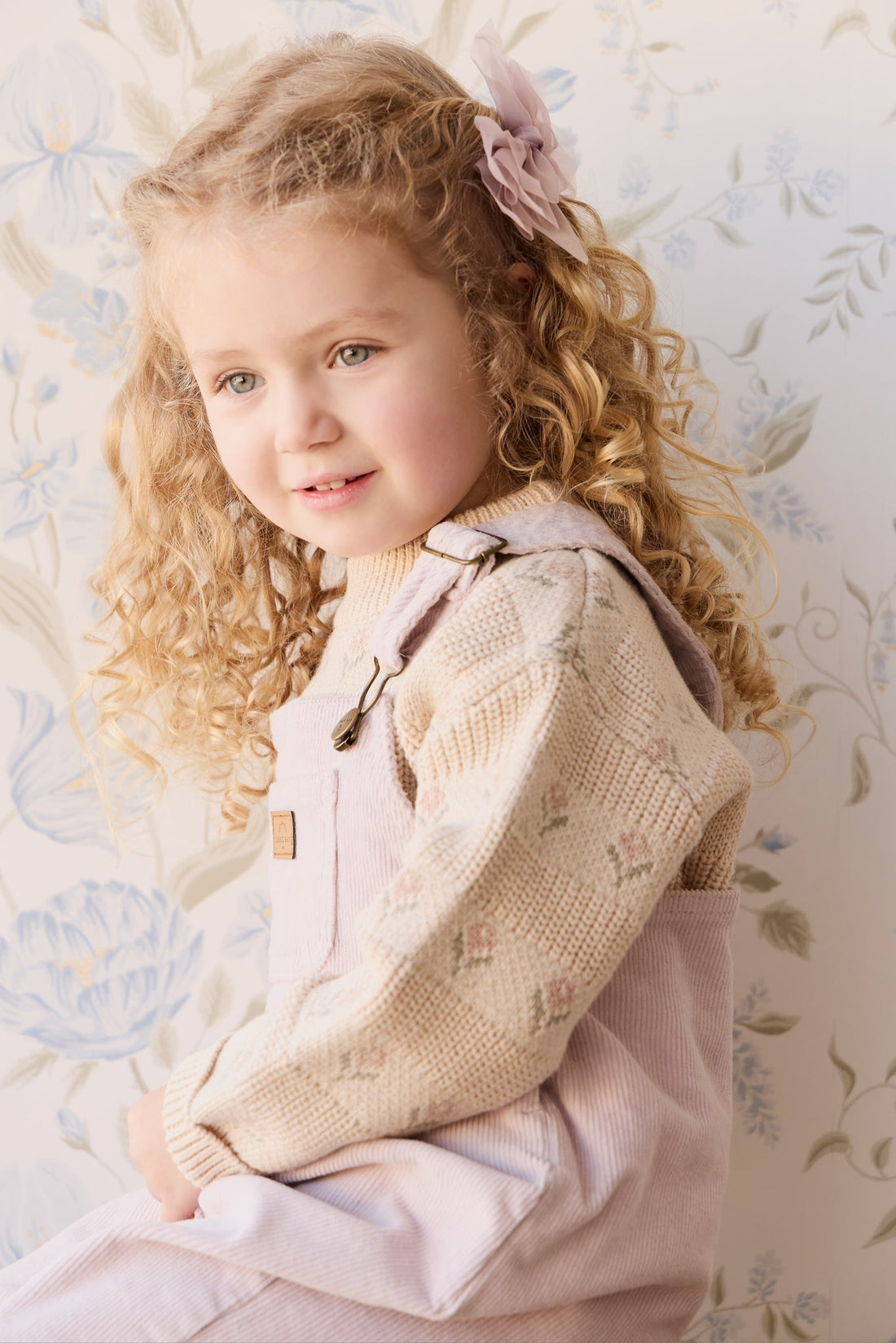 Blair Overall - Violet Tint Childrens Overall from Jamie Kay Australia