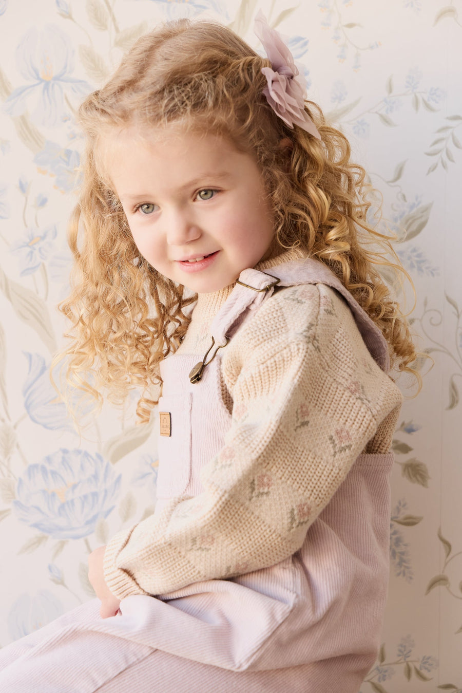 Miranda Jumper - Miranda Light Oatmeal Marle Childrens Jumper from Jamie Kay Australia