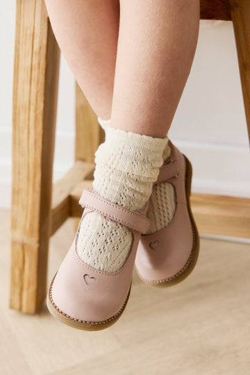 Dahlia Loafer - Blush Childrens Footwear from Jamie Kay Australia