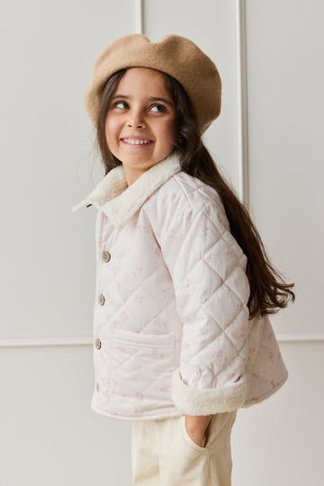 Dahlia Jacket - Pauline Pink Childrens Jacket from Jamie Kay Australia