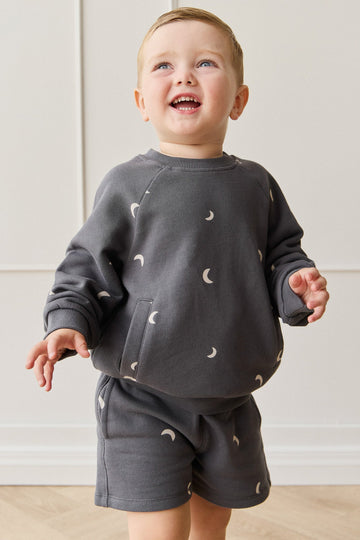 Organic Cotton Jalen Short - Crescent Moon Icelandic Childrens Short from Jamie Kay Australia