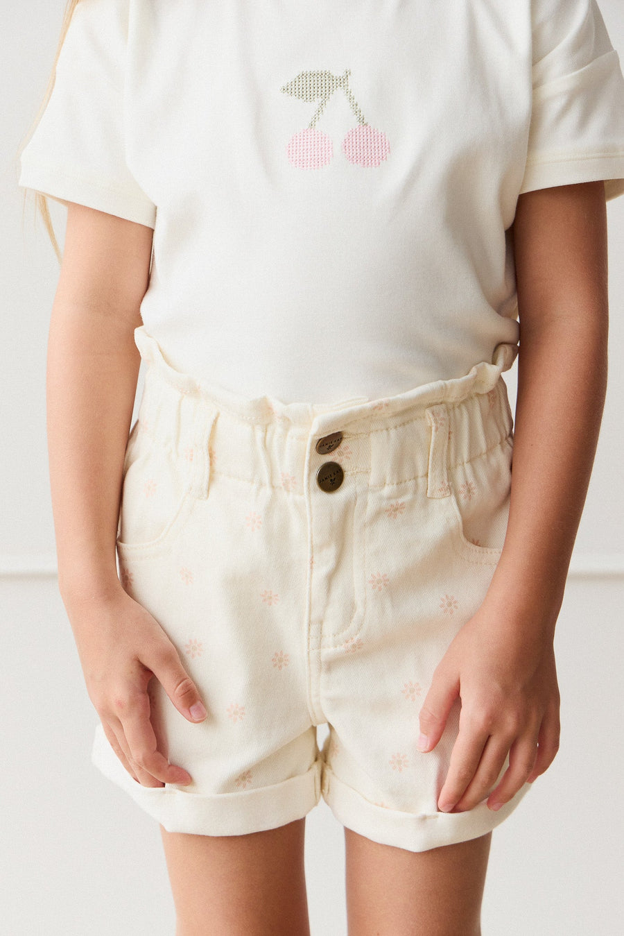 Grace Short - Margaux Tofu Childrens Short from Jamie Kay Australia
