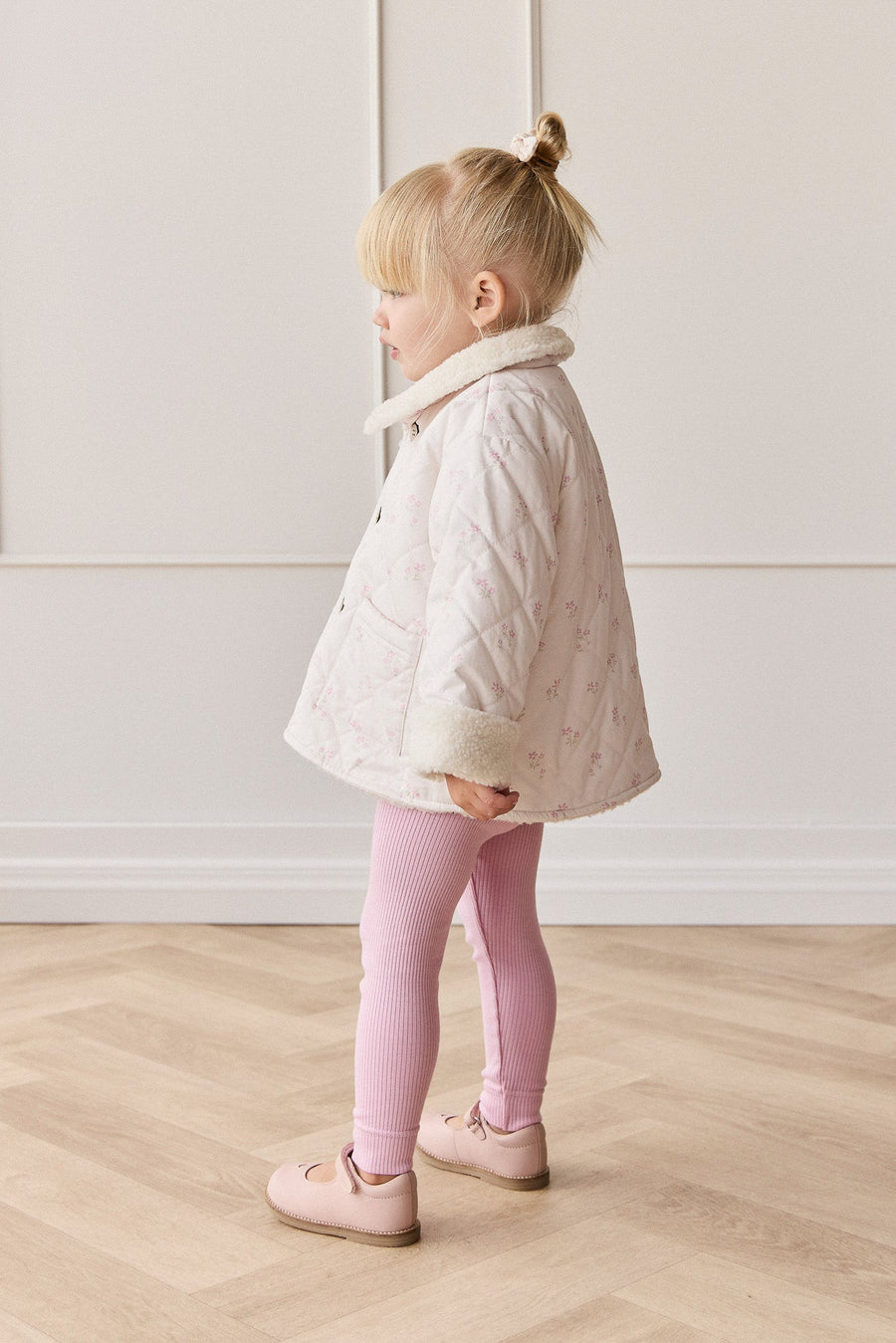 Organic Cotton Modal Everyday Legging - Dahlia Childrens Legging from Jamie Kay Australia