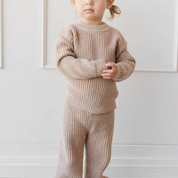 Morgan Knitted Pant - Wren Marle Childrens Pant from Jamie Kay Australia