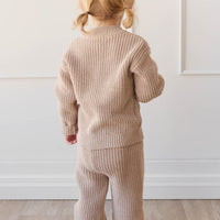 Morgan Knitted Pant - Wren Marle Childrens Pant from Jamie Kay Australia