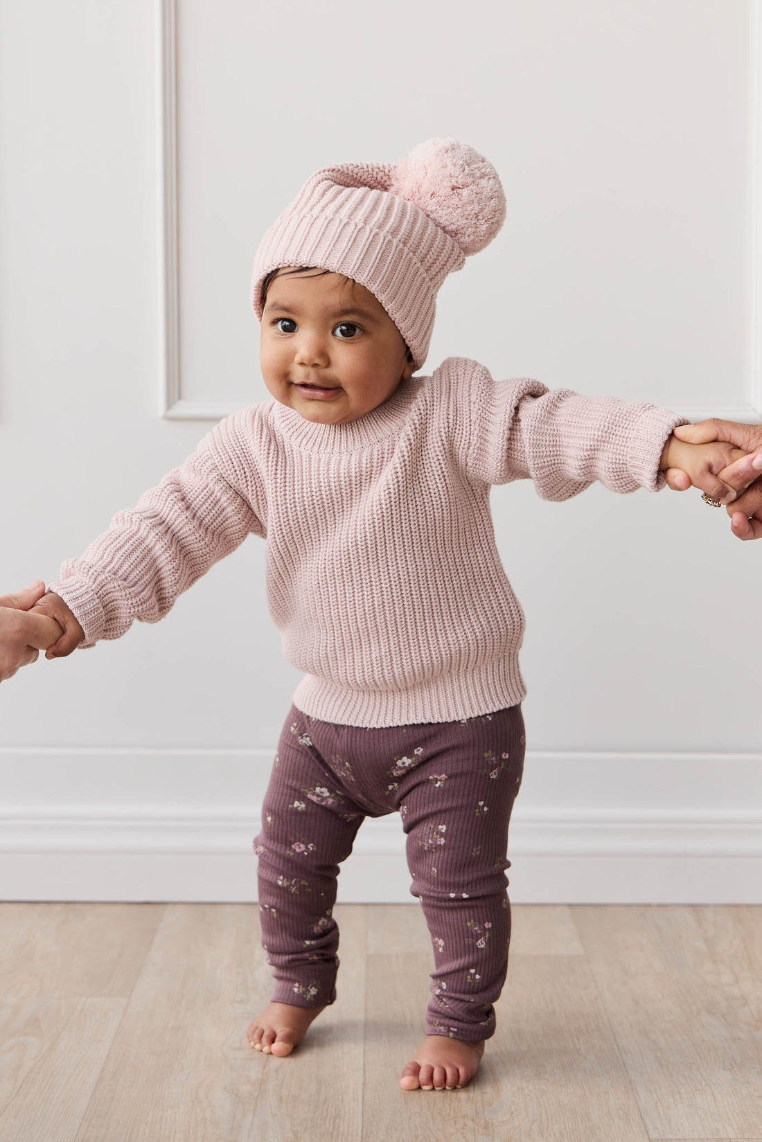 Organic Cotton Modal Everyday Legging - Petite Fleur Childrens Legging from Jamie Kay Australia