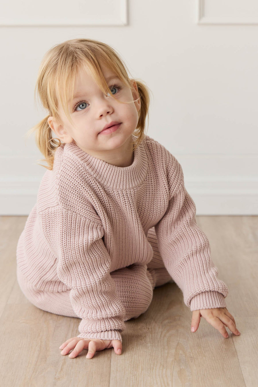 Morgan Jumper - Pastel Marle Childrens Jumper from Jamie Kay Australia