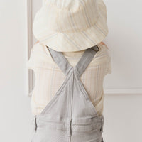 Bucket Hat - Coastal Stripe Cloud Childrens Hat from Jamie Kay Australia