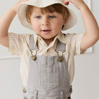 Bucket Hat - Coastal Stripe Cloud Childrens Hat from Jamie Kay Australia