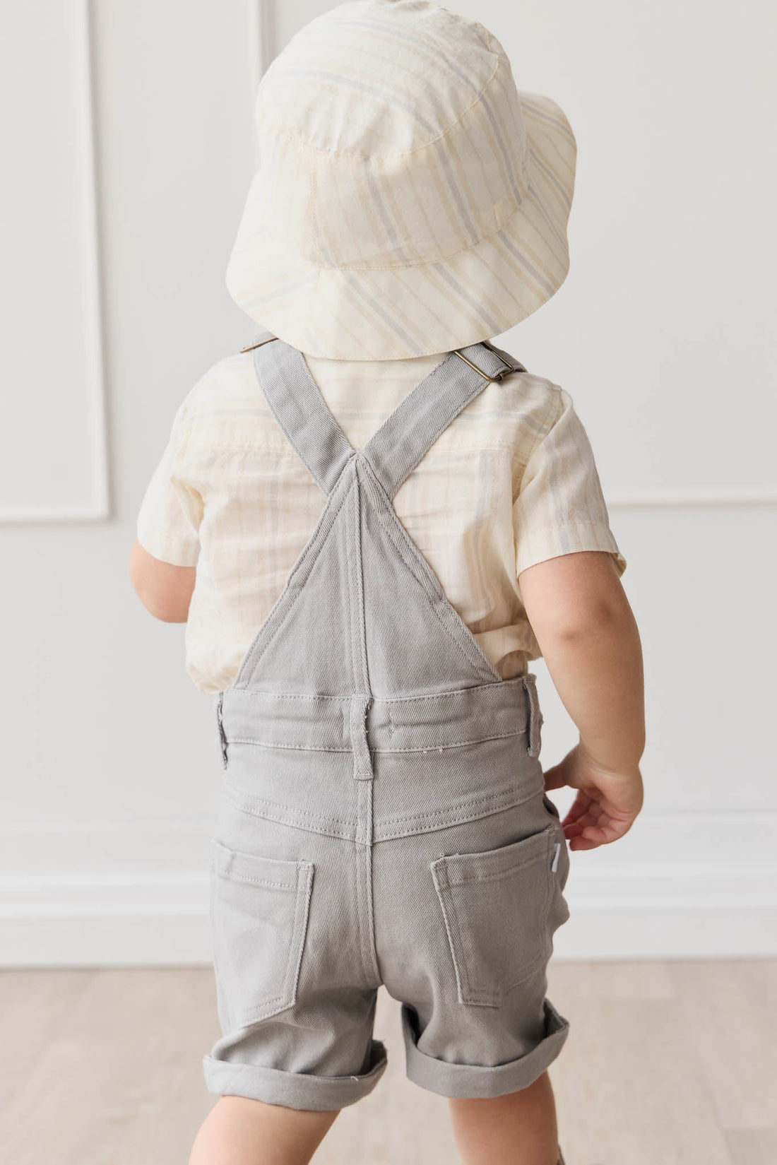 Quentin Shirt - Coastal Stripe Cloud Childrens Shirt from Jamie Kay Australia