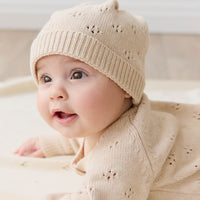 Alette Onepiece - Light Oatmeal Marle Childrens Onepiece from Jamie Kay Australia