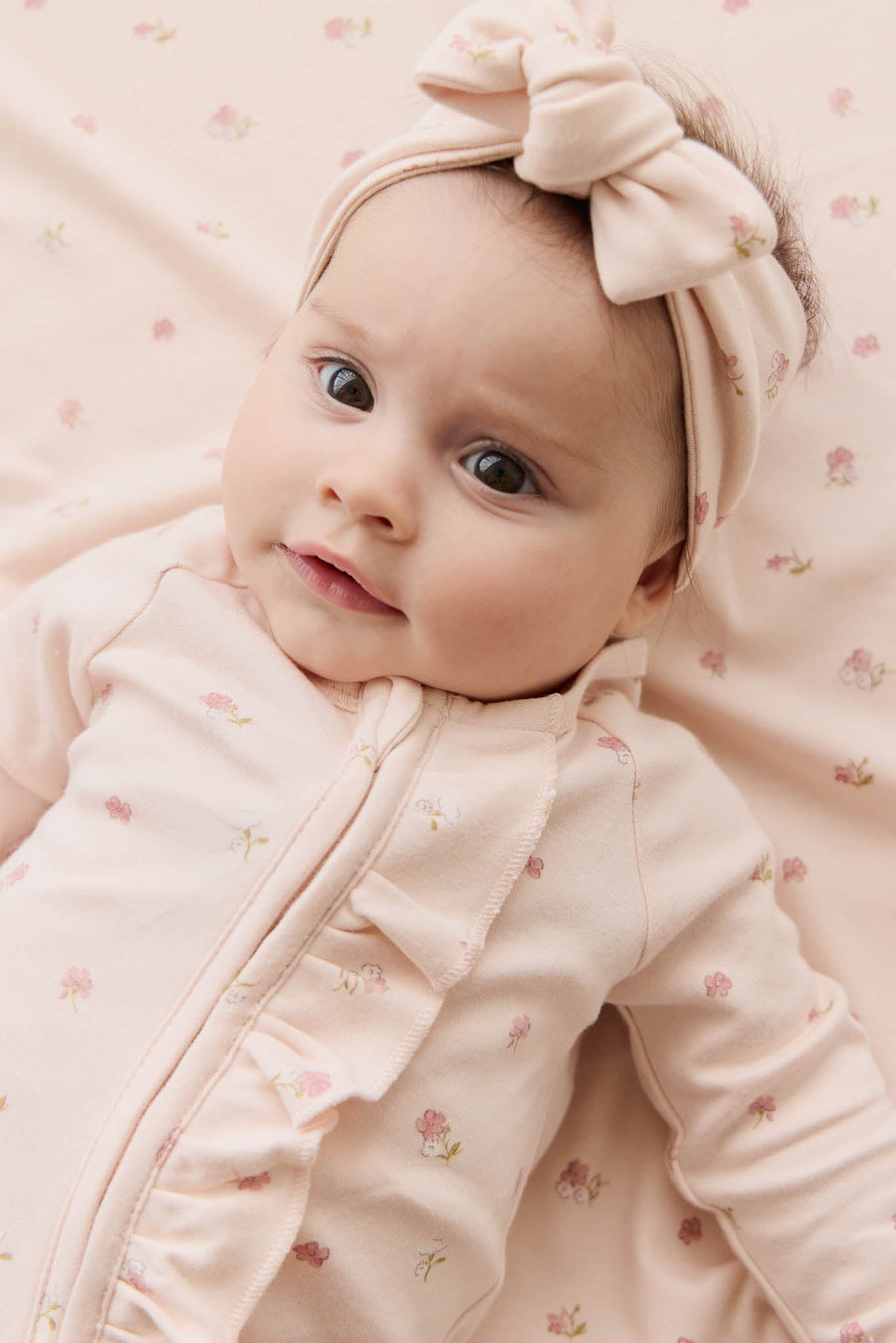 Organic Cotton Melanie Onepiece - Meredith Morganite Childrens Onepiece from Jamie Kay Australia