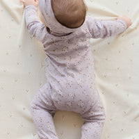 Organic Cotton Melanie Onepiece - Lulu Bloom Iris Childrens Onepiece from Jamie Kay Australia