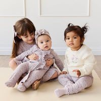 Organic Cotton Melanie Onepiece - Lulu Bloom Iris Childrens Onepiece from Jamie Kay Australia