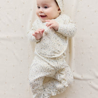 Organic Cotton Melanie Onepiece - Dainty Egret Blues Childrens Onepiece from Jamie Kay Australia