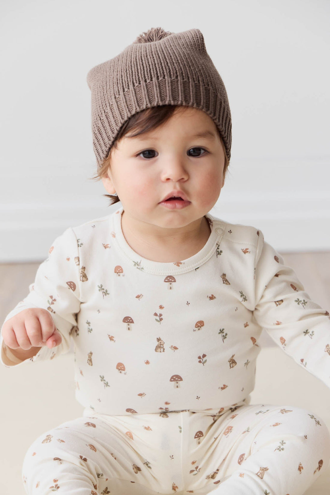 Ethan Hat - Brownie Childrens Beanie from Jamie Kay Australia