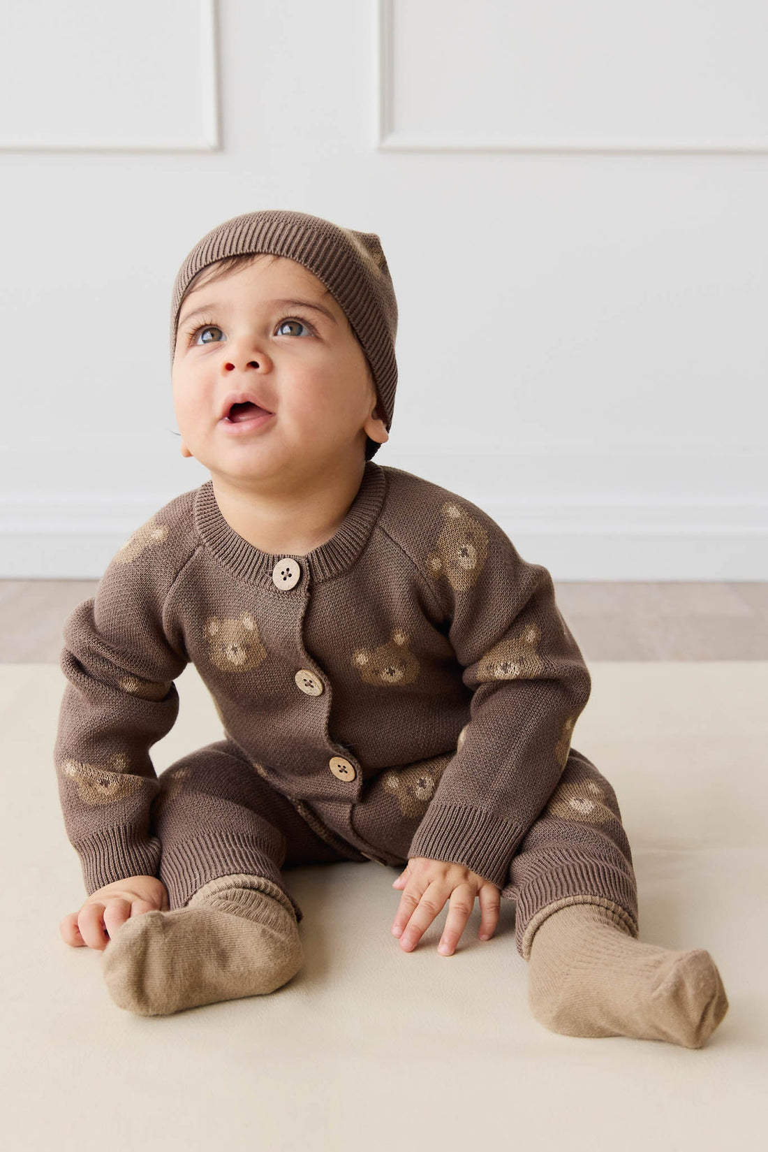 Marlow Onepiece - Bobbie Bear Brownie Childrens Onepiece from Jamie Kay Australia