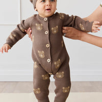 Marlow Onepiece - Bobbie Bear Brownie Childrens Onepiece from Jamie Kay Australia