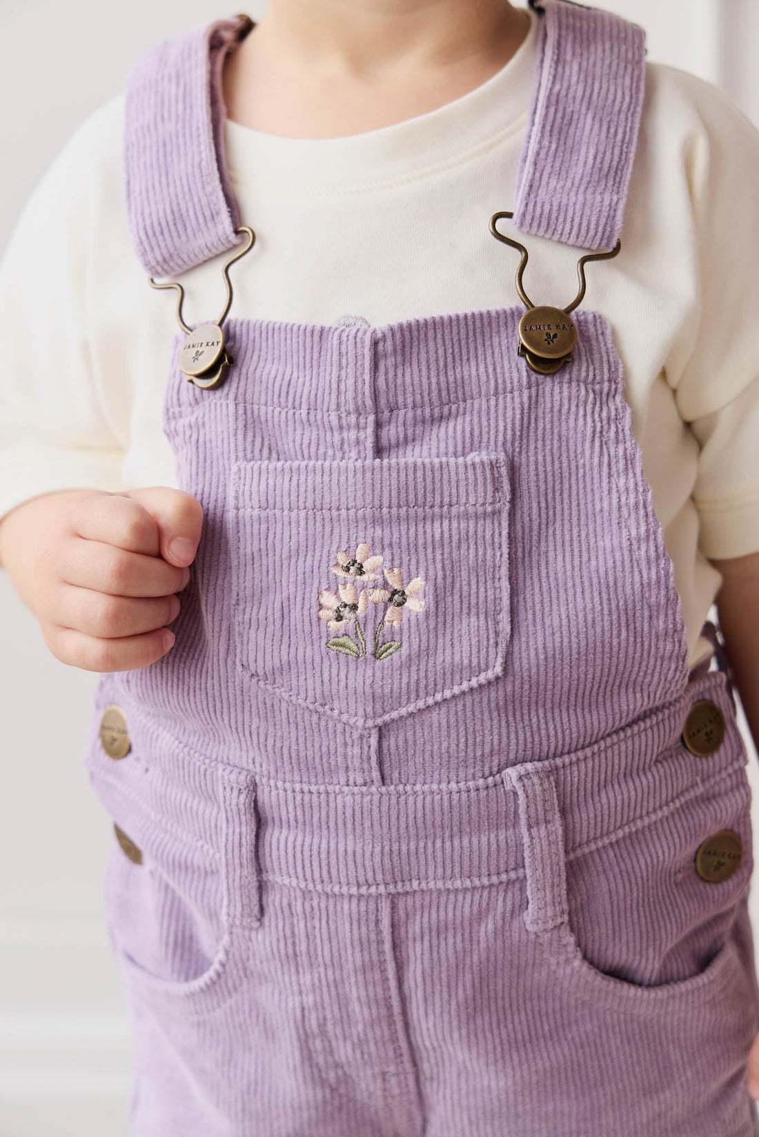 Jordie Cord Overall - Wildflower Meadow Childrens Overall from Jamie Kay Australia