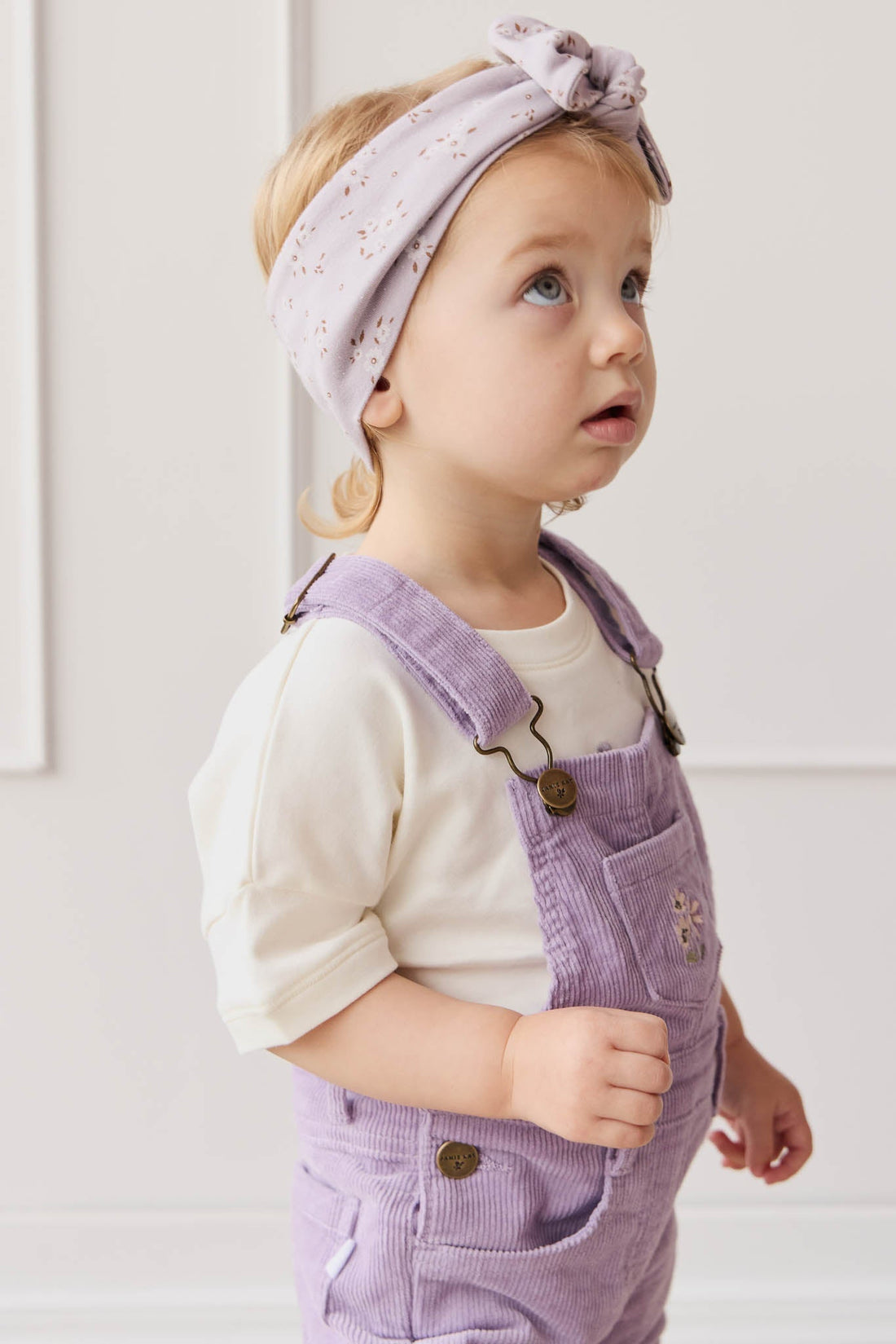 Pima Cotton Mimi Top - Parchment Meadow Flowers Childrens Top from Jamie Kay Australia