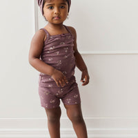 Organic Cotton Modal Everyday Bike Short - Petite Fleur Childrens Short from Jamie Kay Australia