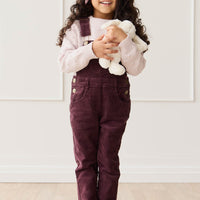 Jordie Cord Overall - Blackberry Childrens Overall from Jamie Kay Australia