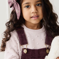 Dotty Knitted Jumper - Luna Childrens Jumper from Jamie Kay Australia