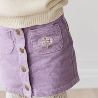 Alexis Cord Skirt - Wildflower Meadow Childrens Skirt from Jamie Kay Australia