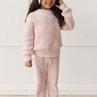 Morgan Jumper - Pastel Marle Childrens Jumper from Jamie Kay Australia