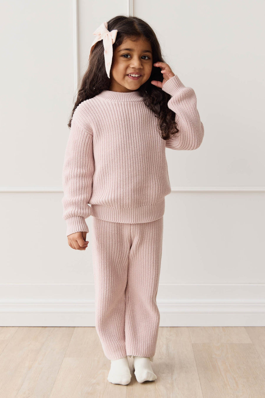 Morgan Jumper - Pastel Marle Childrens Jumper from Jamie Kay Australia