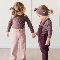 Organic Cotton Modal Long Sleeve Top - Petite Fleur Childrens Top from Jamie Kay Australia