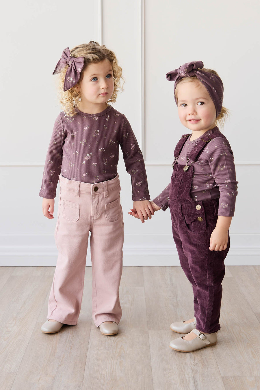 Jordie Cord Overall - Blackberry Childrens Overall from Jamie Kay Australia