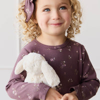 Organic Cotton Modal Long Sleeve Top - Petite Fleur Childrens Top from Jamie Kay Australia