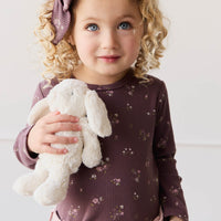 Organic Cotton Modal Bow - Petite Fleur Childrens Bow from Jamie Kay Australia