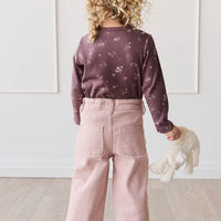 Organic Cotton Modal Long Sleeve Top - Petite Fleur Childrens Top from Jamie Kay Australia