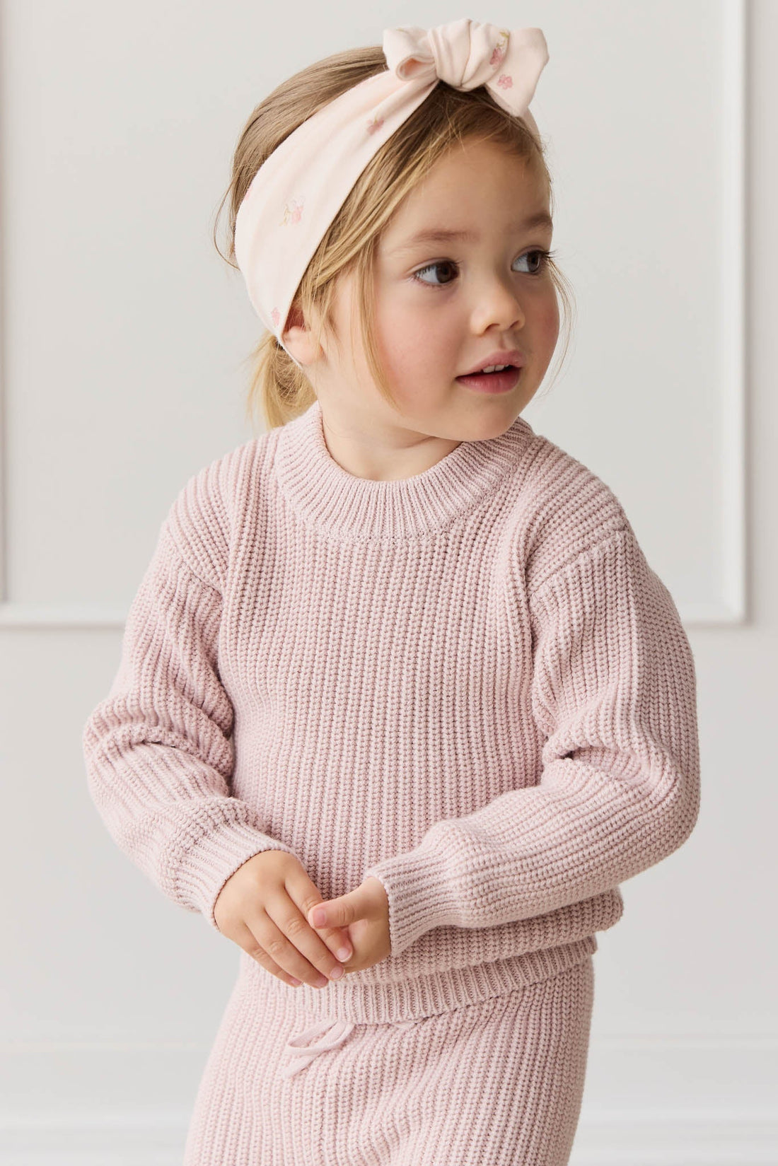 Morgan Jumper - Old Rose Childrens Jumper from Jamie Kay Australia