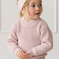 Morgan Jumper - Old Rose Childrens Jumper from Jamie Kay Australia