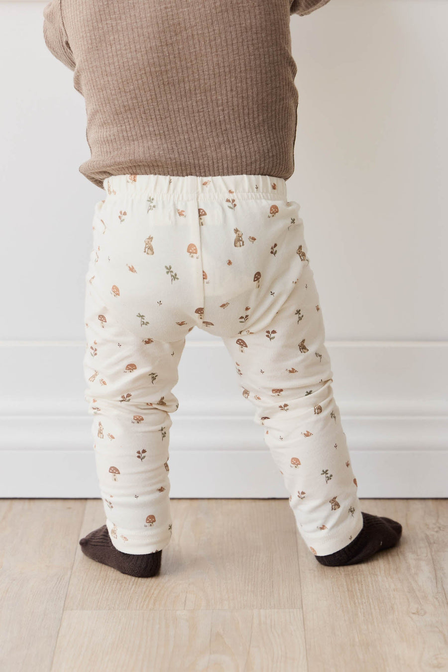 Organic Cotton Everyday Legging - Foraging Friends Childrens Legging from Jamie Kay Australia