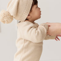 Ethan Hat - Oatmeal Marle Childrens Hat from Jamie Kay Australia