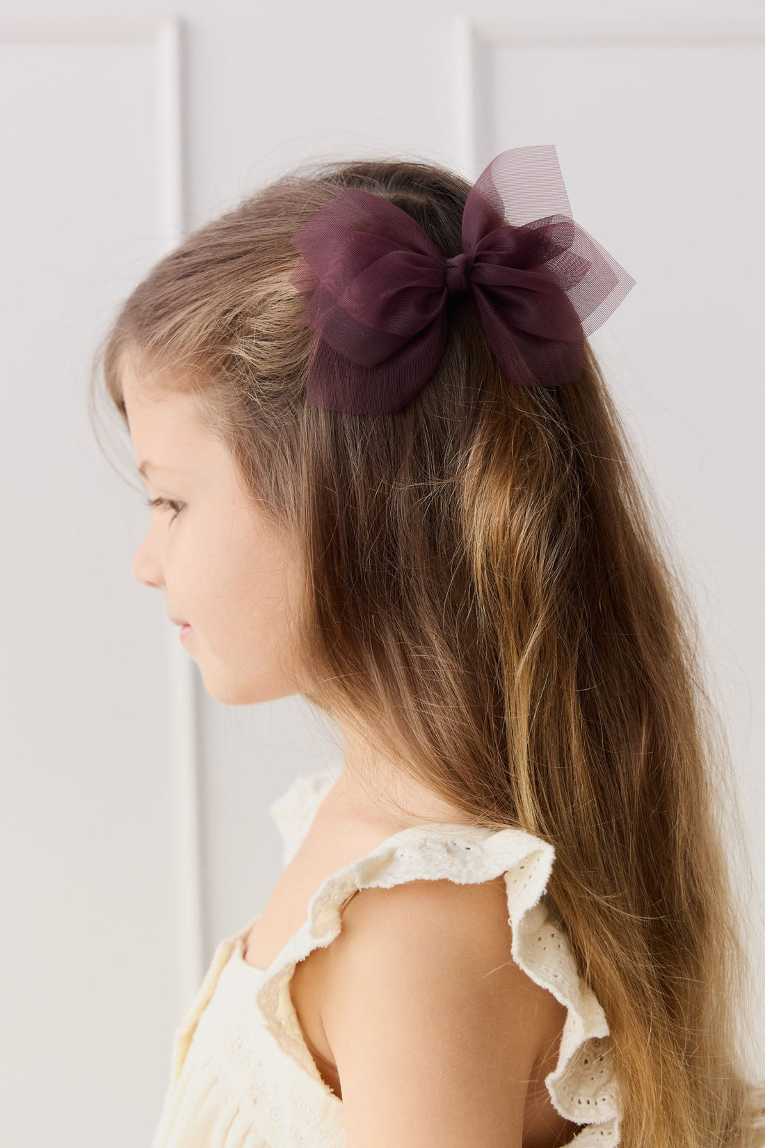 Fairy Bow - Wild Berry Childrens Bow from Jamie Kay Australia