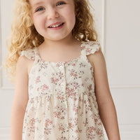 Organic Cotton Leah Top - Selena Blush Childrens Top from Jamie Kay Australia