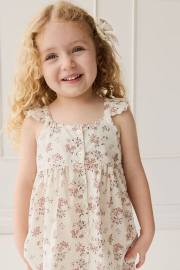 Organic Cotton Leah Top - Selena Blush Childrens Top from Jamie Kay Australia