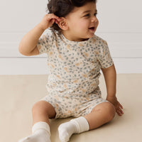 Organic Cotton Skye Short Sleeve Pyjama Set - Freddie Fox Childrens Pyjama from Jamie Kay Australia