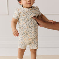 Organic Cotton Skye Short Sleeve Pyjama Set - Freddie Fox Childrens Pyjama from Jamie Kay Australia